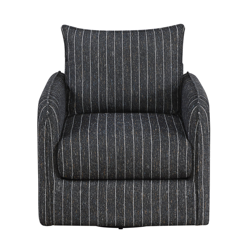 Pinstripe-Swivel Chair image
