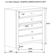 Load image into Gallery viewer, Briana Chest of Drawers