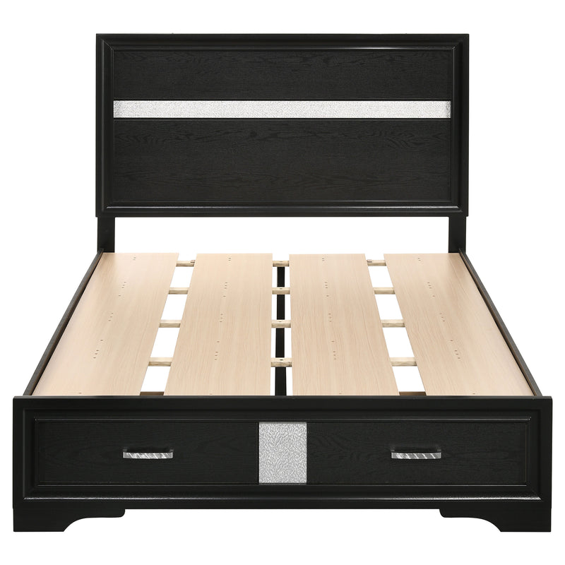 Miranda Panel Platform Storage Bed