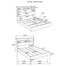 Load image into Gallery viewer, Fenwick Bookcase Platform Bed
