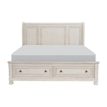 Load image into Gallery viewer, Bethel (3) Eastern King Platform Bed with Footboard Storage