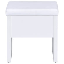 Load image into Gallery viewer, Harvey Makeup Vanity Table with Mirror and Stool