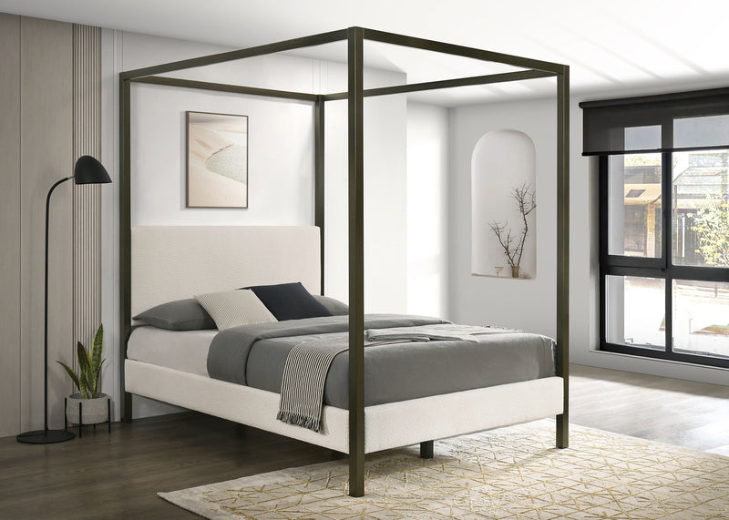 Monroe Canopy Panel Platform Bed