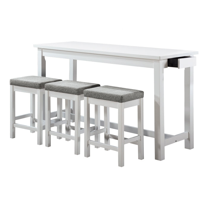 5713WT - 4-Piece Pack Counter Height Set