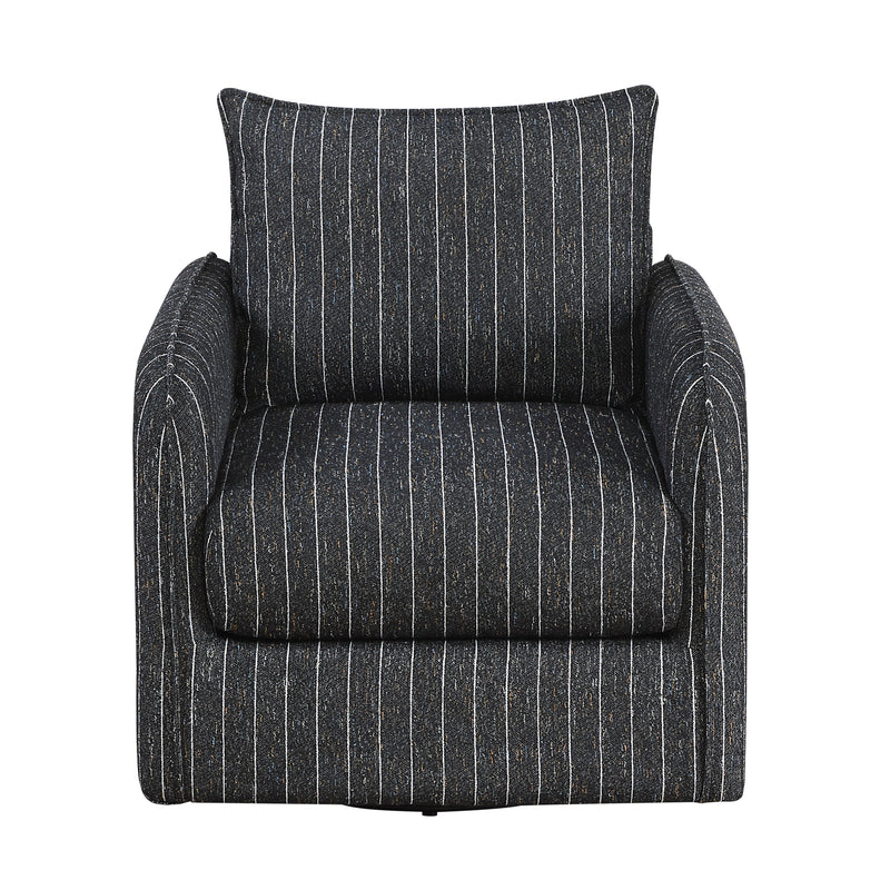 Pinstripe-Swivel Chair image