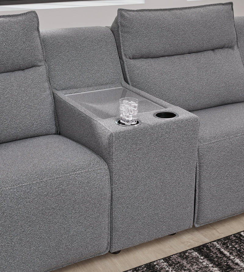 Modmax Reclining Sectional with Console