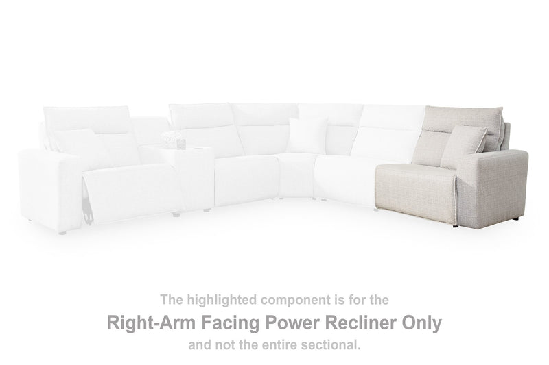 Modmax II Power Reclining Sectional with Audio Consoles
