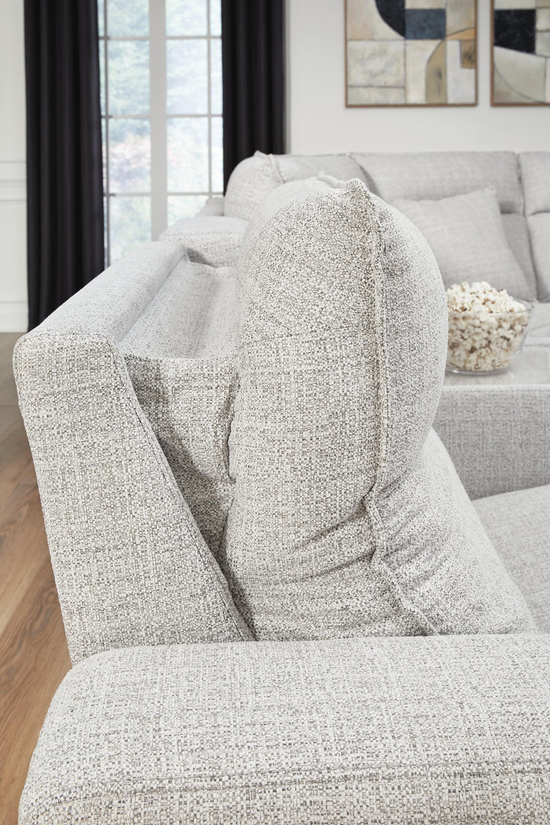 Modmax II Reclining Sectional with Chaise and Audio Console