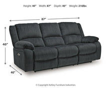 Load image into Gallery viewer, Draycoll Power Reclining Sofa
