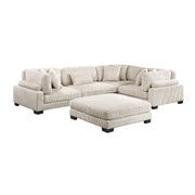 Traverse-(5)5-Piece Modular Sectional with Ottoman image