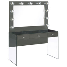 Load image into Gallery viewer, Afshan Makeup Vanity Table with LED Mirror