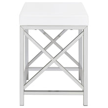 Load image into Gallery viewer, Eliza Makeup Vanity Table with LED Mirror and Stool