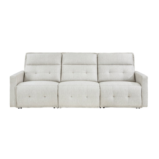 Salida-(3)Power Double Reclining Sofa with Power Headrests image