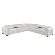McPherson-(7)7-Piece Modular Power Reclining Sectional with Power Headrests image