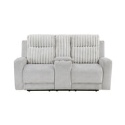 Benton-Double Reclining Love Seat with Center Console image