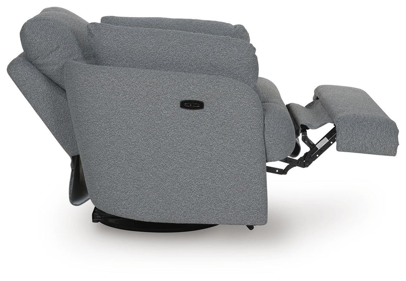 Alainmont Next-Gen Nuvella Swivel Power Recliner