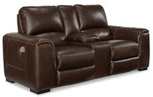 Load image into Gallery viewer, Alessandro Power Reclining Loveseat with Console