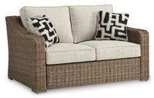 Load image into Gallery viewer, Beachcroft Outdoor Loveseat with Cushion