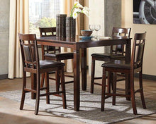 Load image into Gallery viewer, Bennox Counter Height Dining Table and Bar Stools (Set of 5)