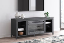Load image into Gallery viewer, Cayberry 60" TV Stand with Electric Fireplace