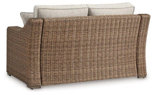Load image into Gallery viewer, Beachcroft Outdoor Loveseat with Cushion