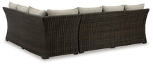 Load image into Gallery viewer, Brook Ranch Outdoor Sofa Sectional/Bench with Cushion (Set of 3)