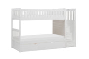 Galen-(5) Twin/Twin Step Bunk Bed with Twin Trundle image