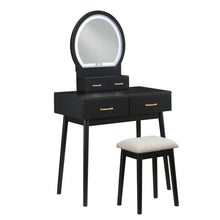 Load image into Gallery viewer, Camilla Vanity Dresser with Mirror and Stool image