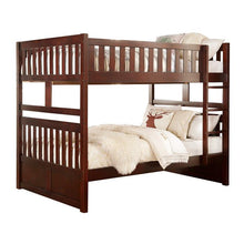 Load image into Gallery viewer, Rowe Full/Full Bunk Bed in Dark Cherry B2013FFDC-1