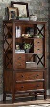 Load image into Gallery viewer, Frazier Bookcase in Brown Cherry 1649-18
