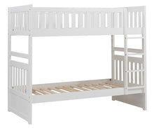 Load image into Gallery viewer, Galen Twin/Twin Bunk Bed in White B2053W-1