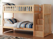 Load image into Gallery viewer, Bartly Bunk Bed w/ Reversible Storage in Natural B2043SB-1