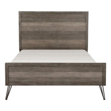 Load image into Gallery viewer, Urbanite Full Panel Bed in Tri-tone Gray 1604F-1