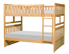 Load image into Gallery viewer, Bartly Full/Full Bunk Bed in Natural B2043FF-1