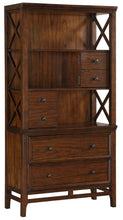 Load image into Gallery viewer, Frazier Bookcase in Brown Cherry 1649-18
