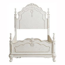 Load image into Gallery viewer, Cinderella Twin Poster Bed in Antique White 1386TNW-1