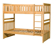 Load image into Gallery viewer, Bartly Twin/Twin Bunk Bed in Natural B2043-1