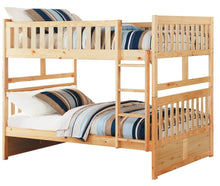 Load image into Gallery viewer, Bartly Twin/Twin Bunk Bed in Natural B2043-1