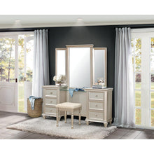 Load image into Gallery viewer, Celandine Vanity Dresser with Mirror in Silver 1928-15