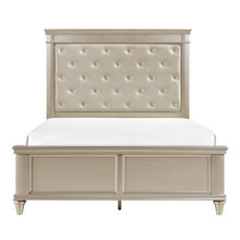 Load image into Gallery viewer, Celandine Full Panel Bed in Pearl/Silver 1928F-1