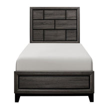 Load image into Gallery viewer, Davi Twin Panel Bed in Gray 1645T-1