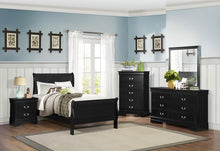 Load image into Gallery viewer, Mayville Twin Sleigh Bed in Black 2147TBK-1