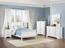 Load image into Gallery viewer, Mayville Twin Sleigh Bed in White 2147TW-1
