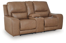 Load image into Gallery viewer, DeepWakes Power Reclining Loveseat with Console