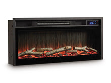 Load image into Gallery viewer, Cayboni 71" TV Stand with Electric Fireplace