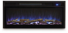 Load image into Gallery viewer, Cayboni 71" TV Stand with Electric Fireplace