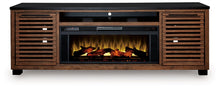 Load image into Gallery viewer, Kallari 84" TV Stand with Electric Fireplace