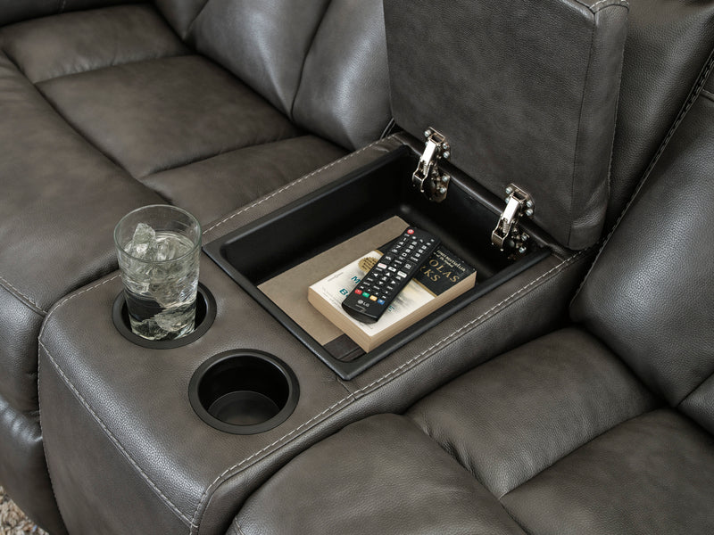 Willamen Reclining Loveseat with Console