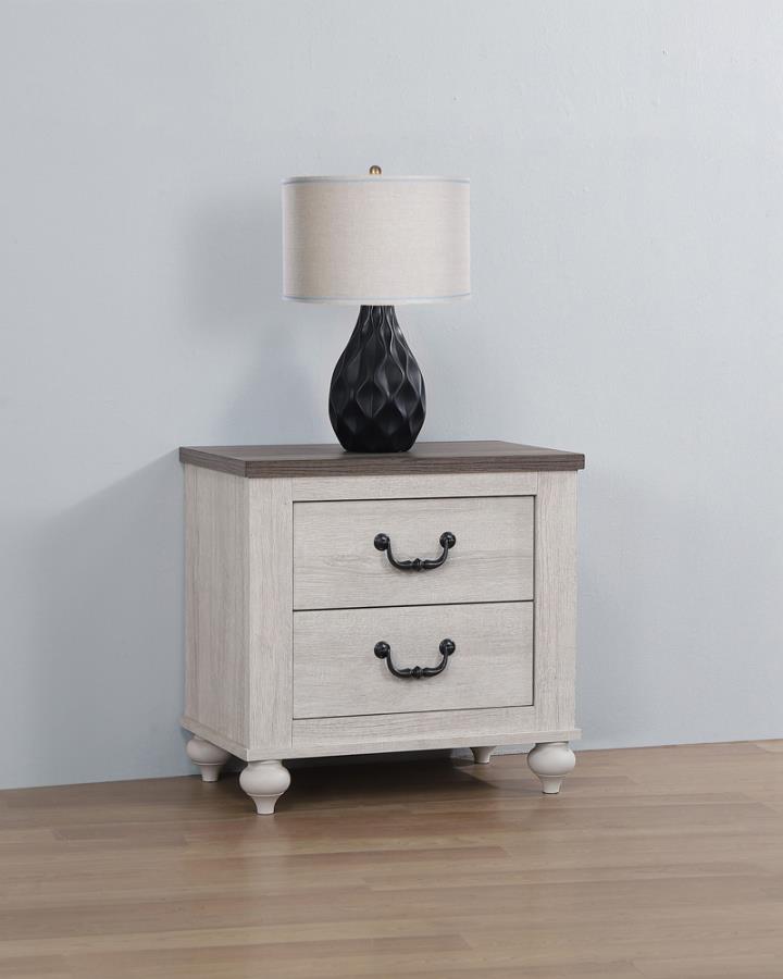 Stillwood 5-piece Queen Panel Bedroom Set Vintage Linen