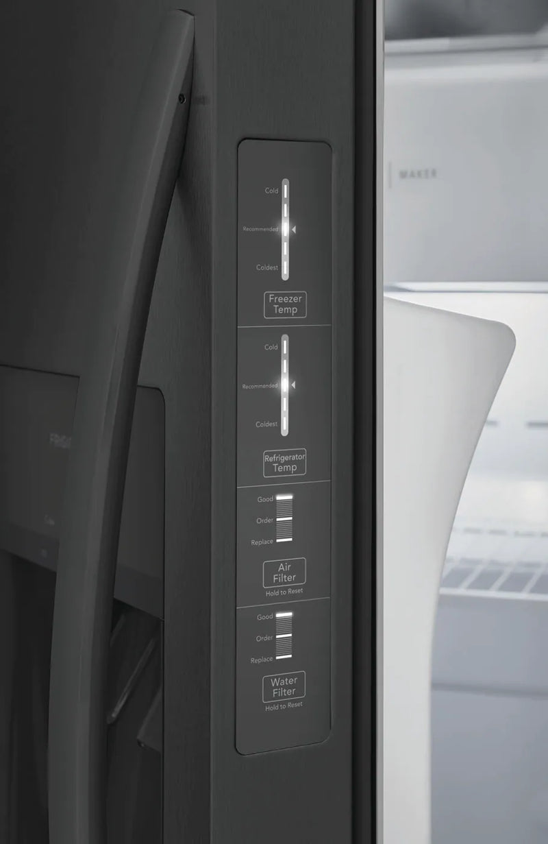 Frigidaire 22.3 Cu. Ft. 33'' Standard Depth Side by Side Refrigerator